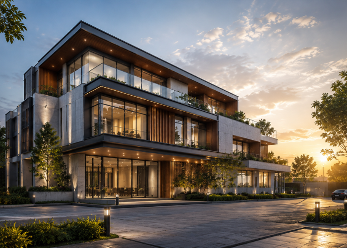 architecture building